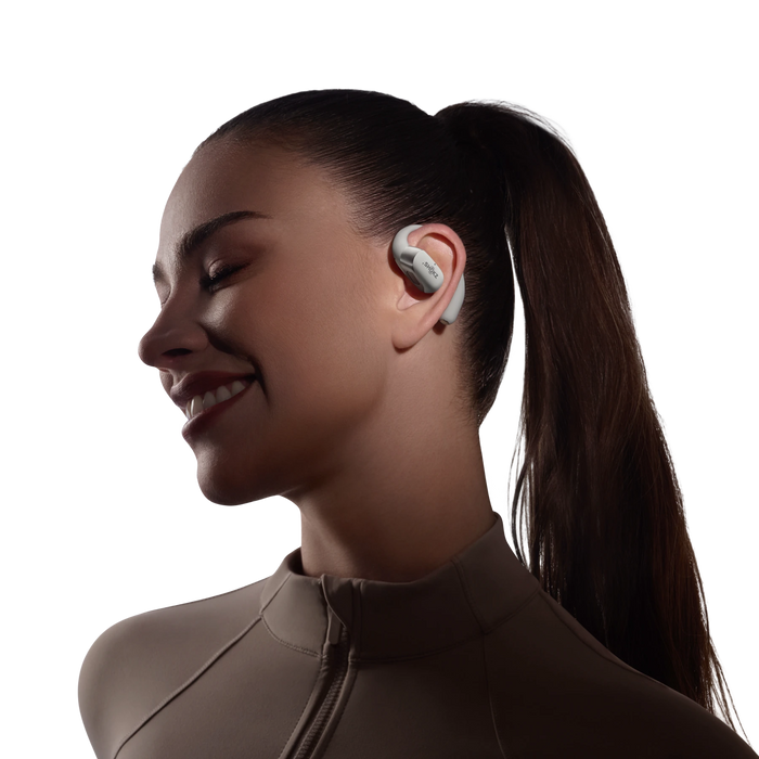 Shokz OpenFit 2+ Open-Ear Wireless Earbuds - Grey | 38-T921-ST-GY from Shokz - DID Electrical