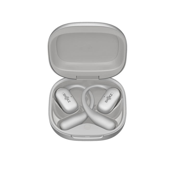 Shokz OpenFit 2+ Open-Ear Wireless Earbuds - Grey | 38-T921-ST-GY from Shokz - DID Electrical