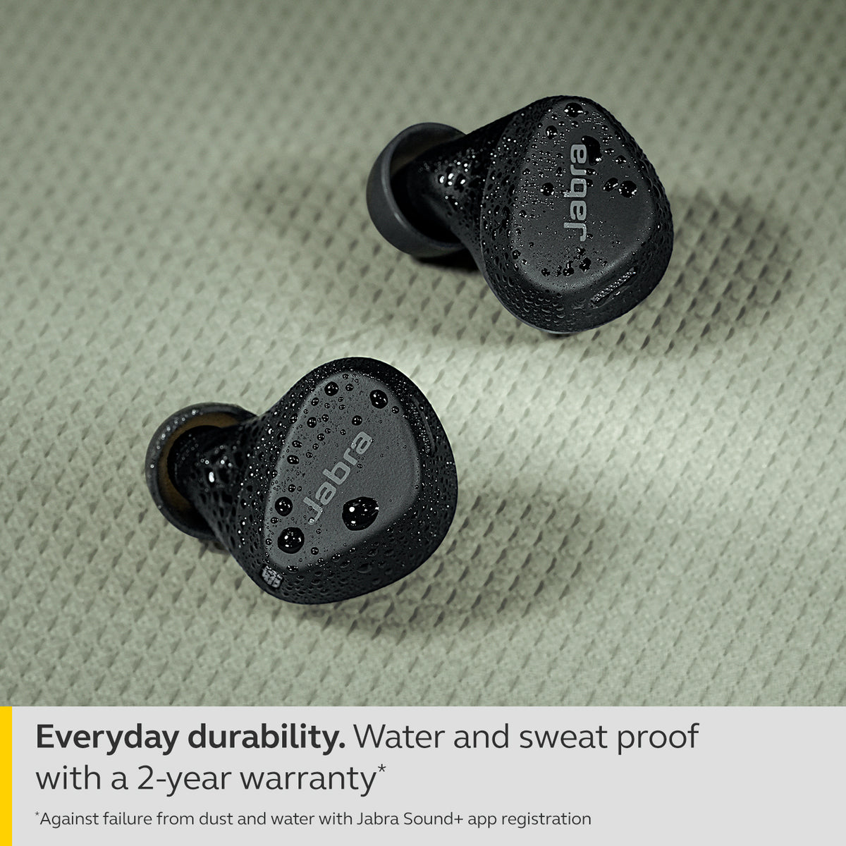 Jabra Elite 4 Active In-Ear True Wireless Sports Earbuds - Black | 100-99180000-60 from Jabra - DID Electrical