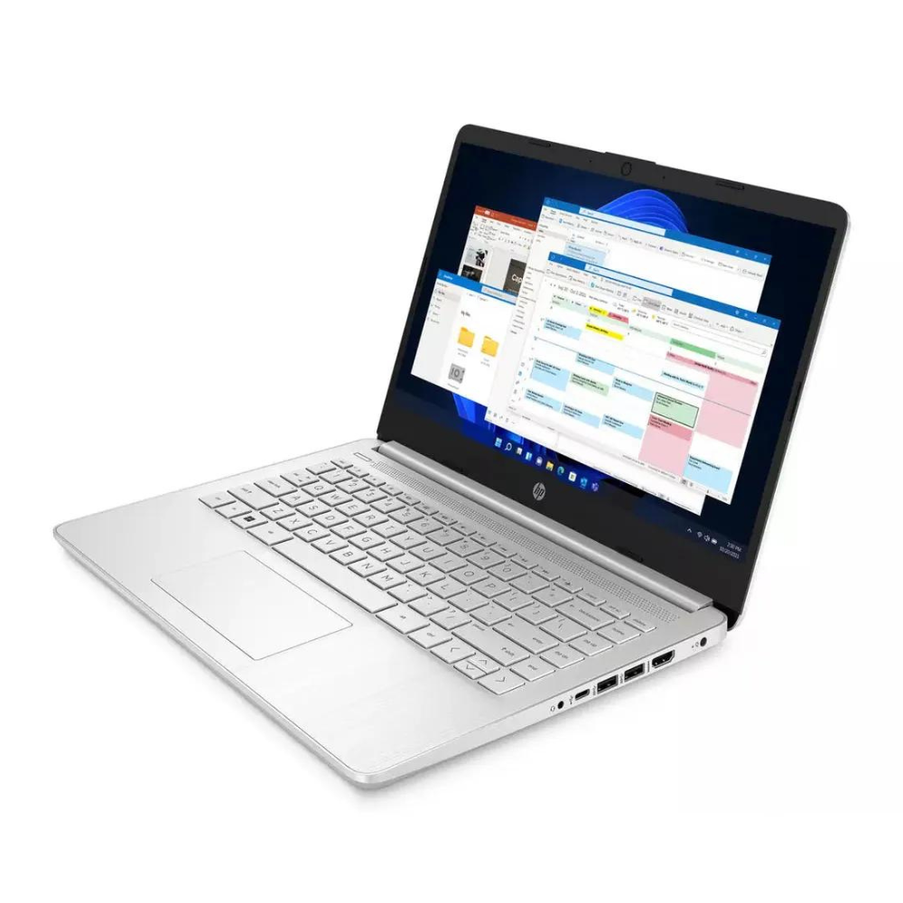 HP AMD Ryzen 5 14&quot; 4GB/512GB Laptop - Silver | 14S-FQ1013NA from HP - DID Electrical