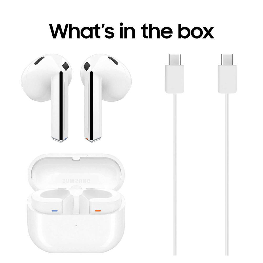 Samsung Galaxy Buds3 In-Ear Wireless Earbuds - White | SM-R530NZWAEUA from Samsung - DID Electrical