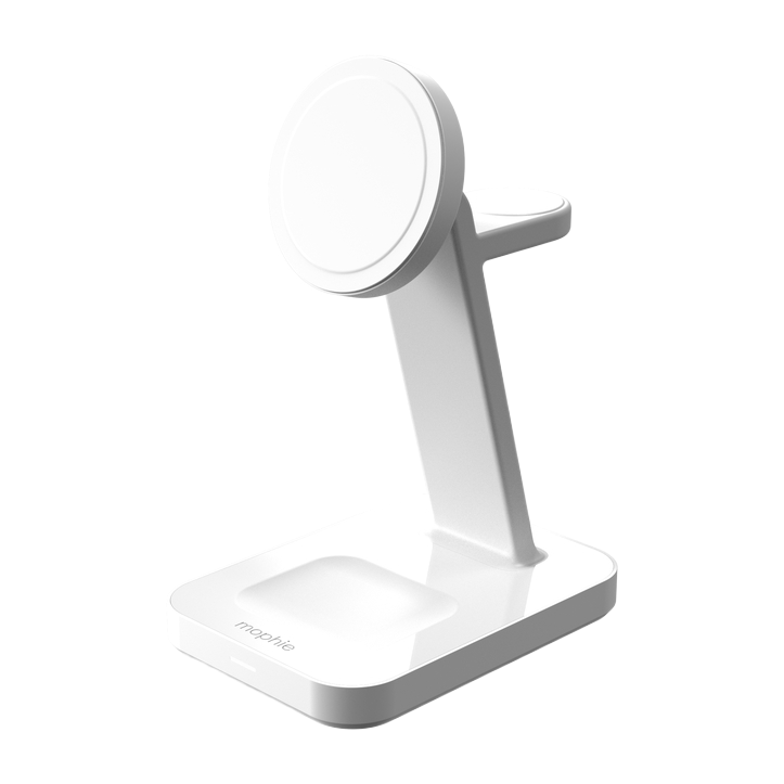 Zagg Snap+ 3 in 1 MagSafe 3 Pin Wireless Charge Stand - White | 401314107