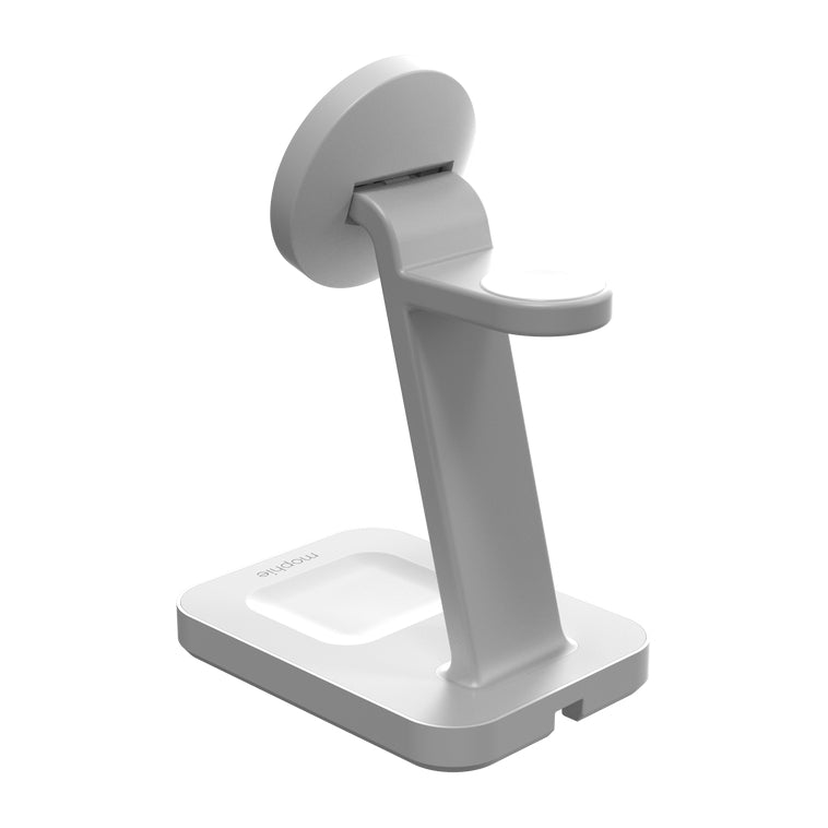 Zagg Snap+ 3 in 1 MagSafe 3 Pin Wireless Charge Stand - White | 401314107