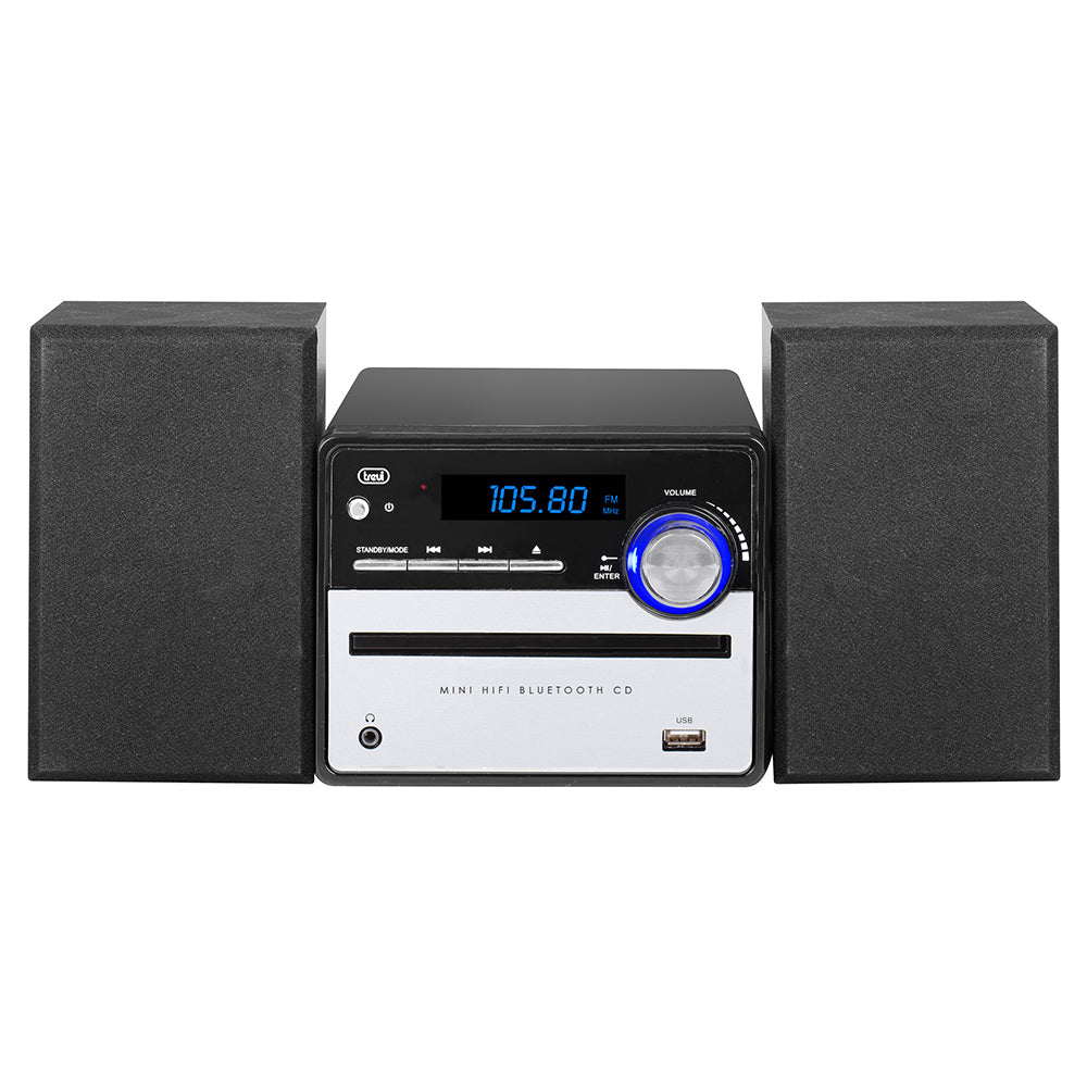 Trevi HCX 10F6 20W Bluetooth Hi-Fi Stereo Digital FM Radio - Black | 40158 from Trevi - DID Electrical