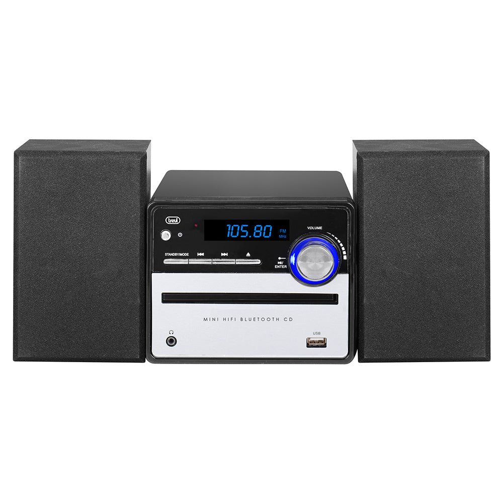 Trevi HCX 10F6 20W Bluetooth Hi-Fi Stereo Digital FM Radio - Black | 40158 from Trevi - DID Electrical