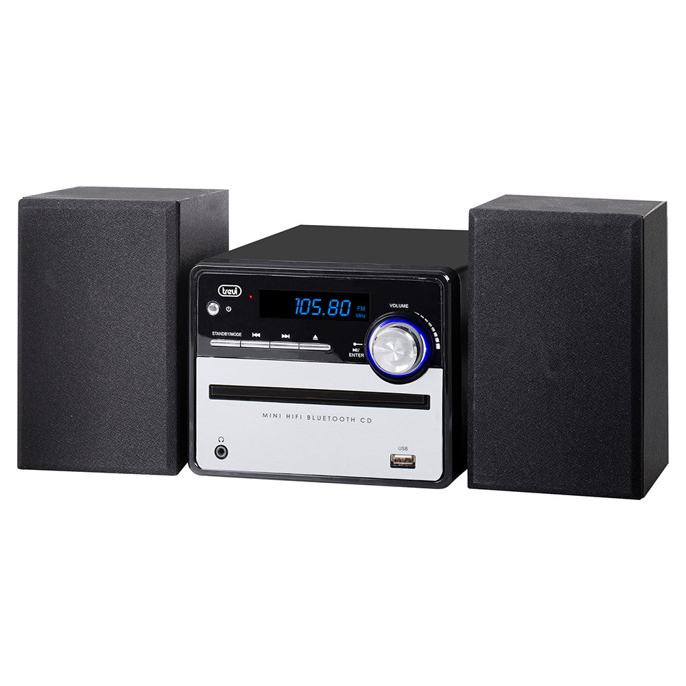 Trevi HCX 10F6 20W Bluetooth Hi-Fi Stereo Digital FM Radio - Black | 40158 from Trevi - DID Electrical