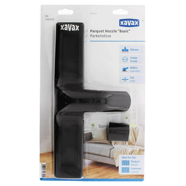 Xavax Basic Hard Floor Nozzle for Vacuum Cleaners - Black | 407405 from Xavax - DID Electrical