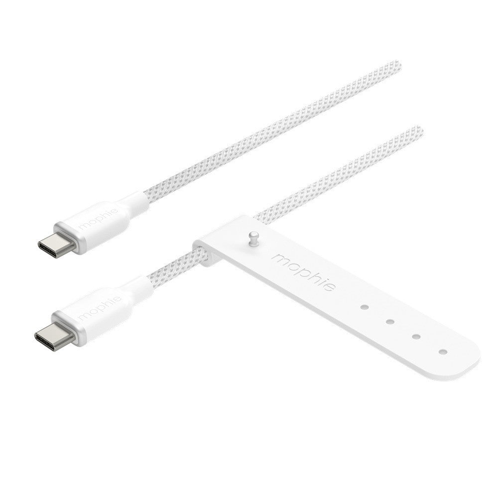 Zagg Charge Stream 2M USB-C to USB-C Charging Cable - White | 409912828 from Zagg - DID Electrical