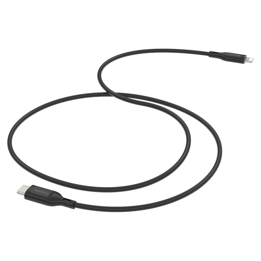 Zagg Mophie 3M USB-C to Lightning Cable For iPad, iPhone - Black | 409913784 from Zagg - DID Electrical