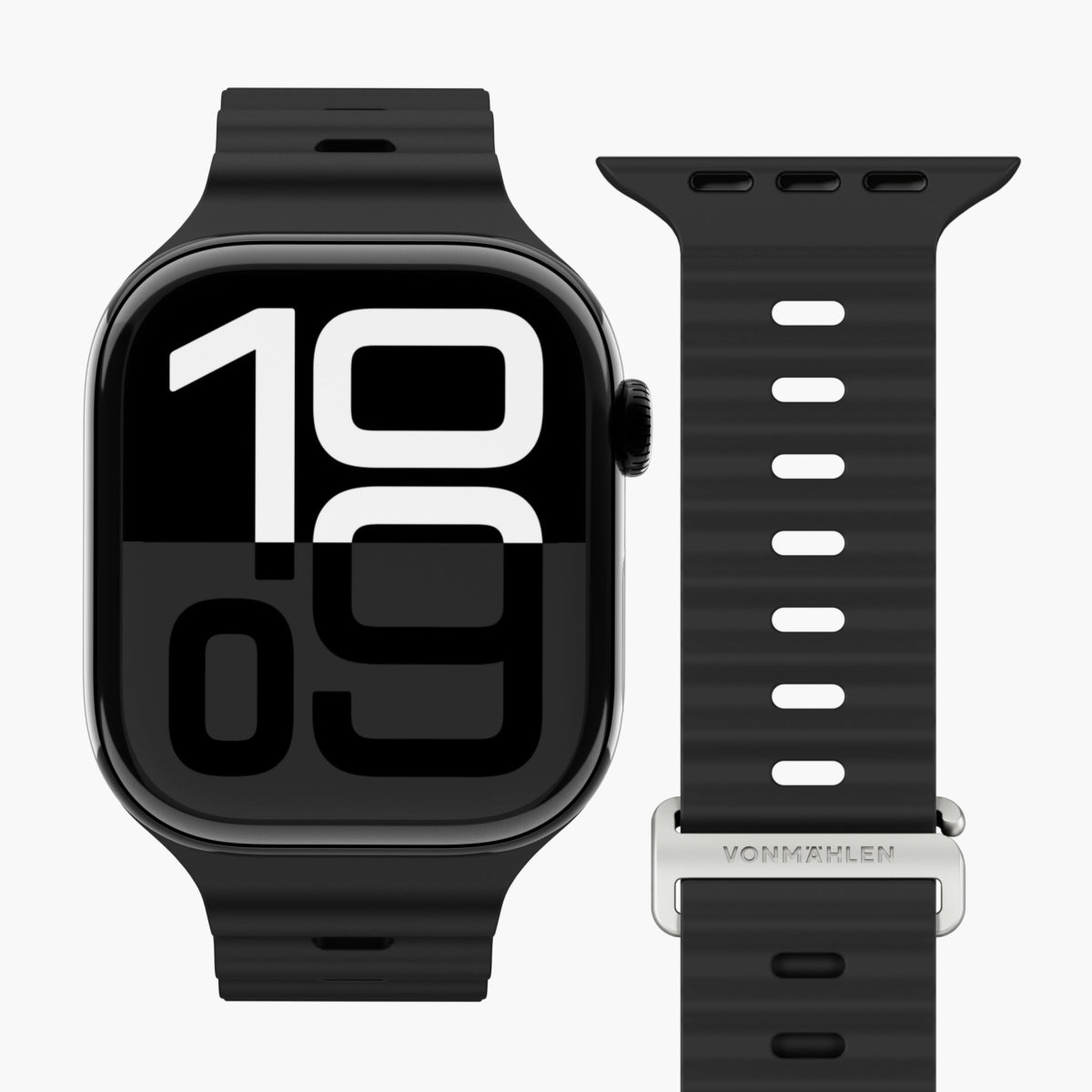 Vonmählen Wave Band 2 38 | 40 | 41mm One Size - Black | AWS00115 from Vonmählen - DID Electrical