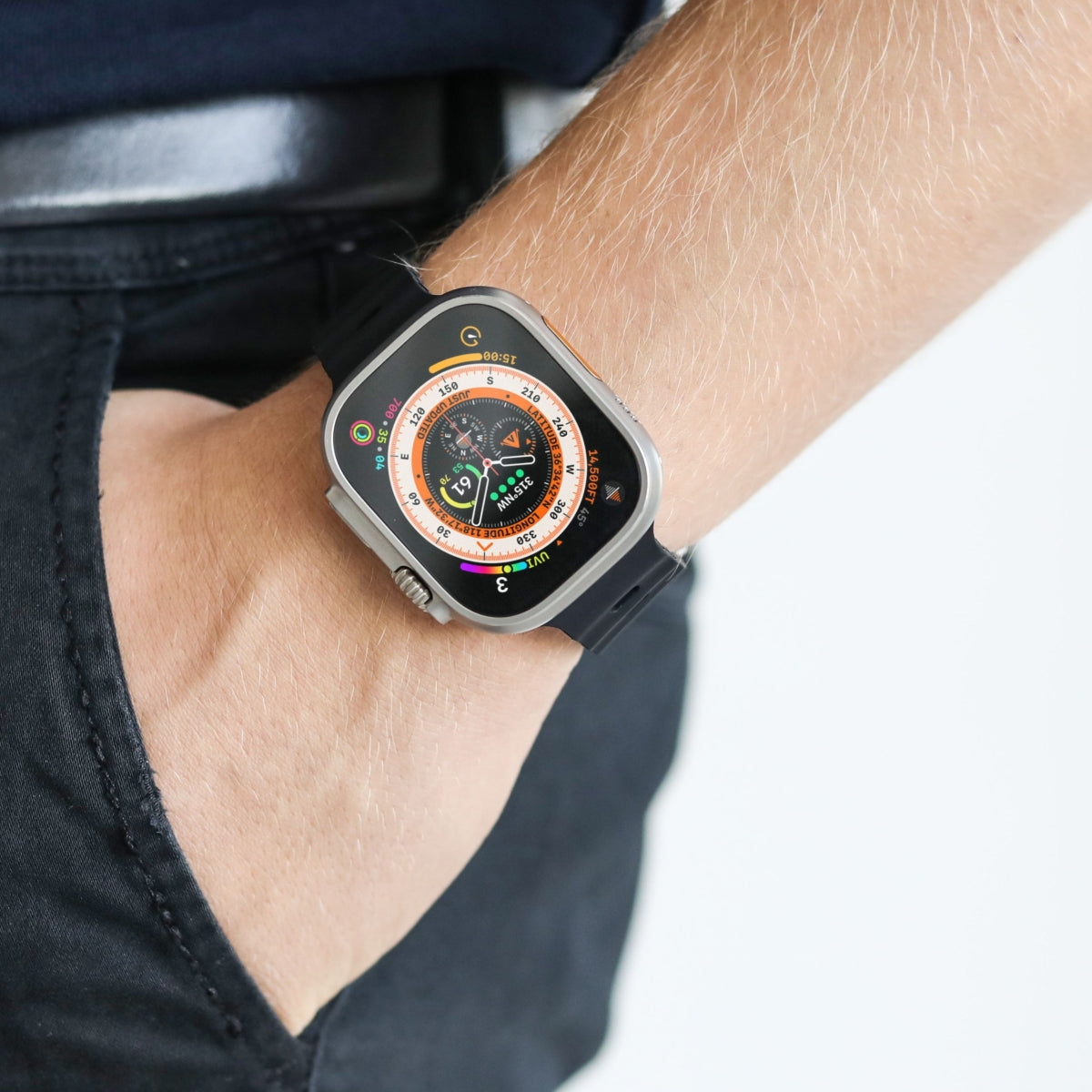 Vonmählen Wave Band 2 38 | 40 | 41mm One Size - Black | AWS00115 from Vonmählen - DID Electrical