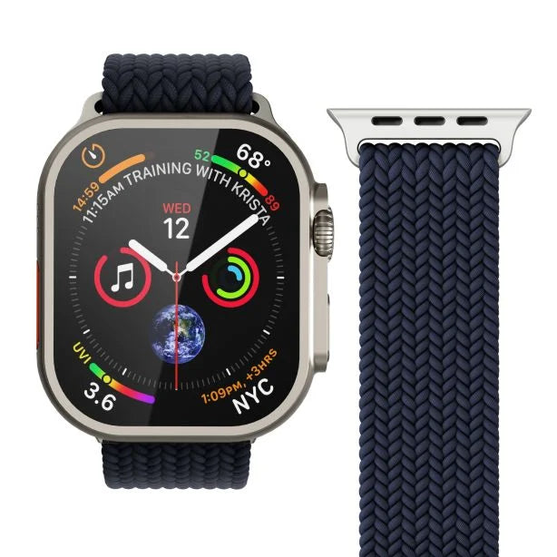 Vonmählen Watch Strap 42 / 41 / 40 / 38mm | Woven Loop | One Size - Navy | AWS00153 from Vonmählen - DID Electrical
