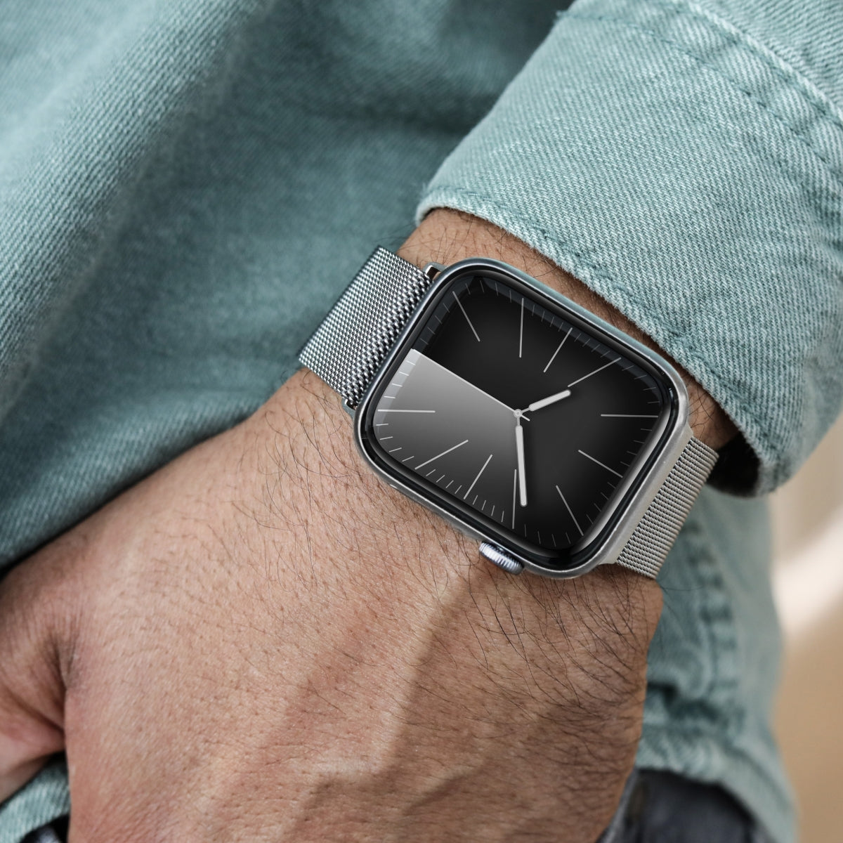 Vonmählen Watch Strap 49 / 46 / 45 / 44 / 42mm Milanese Loop 2 - Silver | AWS00124 from Vonmählen - DID Electrical