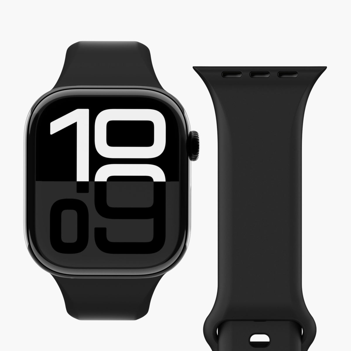 Vonmählen Watch Strap 38 | 40 | 41mm Classic Band 2  One Size - Black AWS00109 from Vonmählen - DID Electrical