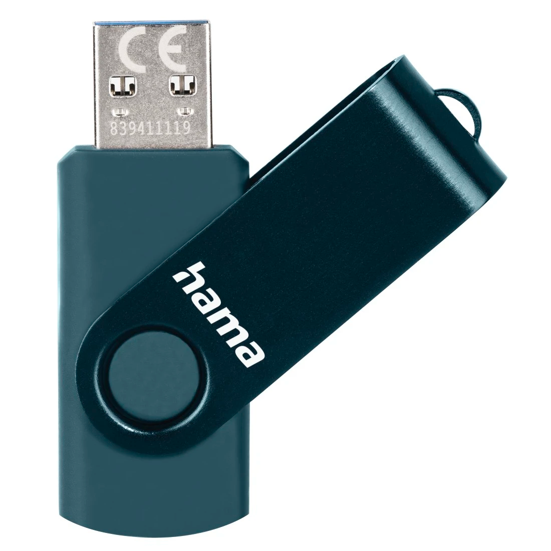 Hama Rotate USB 3.0 70MB/s 32GB USB Memory Stick - Blue | 435835 from Hama - DID Electrical