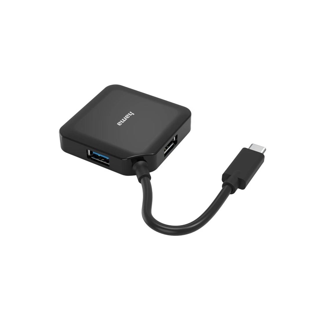Hama USB 3.2 Gen 1 4 Ports USB-C Hub - Black | 436849 from Hama - DID Electrical