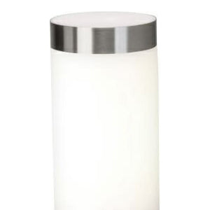 Brilliant 1 Light 20W Chorus Outdoor Floor Lamp with Socket - Stainless Steel | 43693/82 from Brilliant - DID Electrical