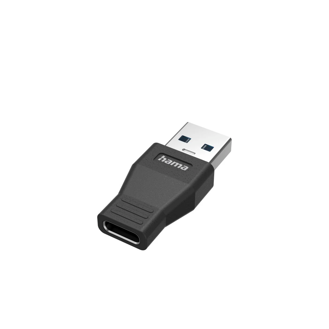 Hama USB 3.2 Gen 1 USB-A Plug - USB-C Socket USB Adapter - Black | 437563 from Hama - DID Electrical