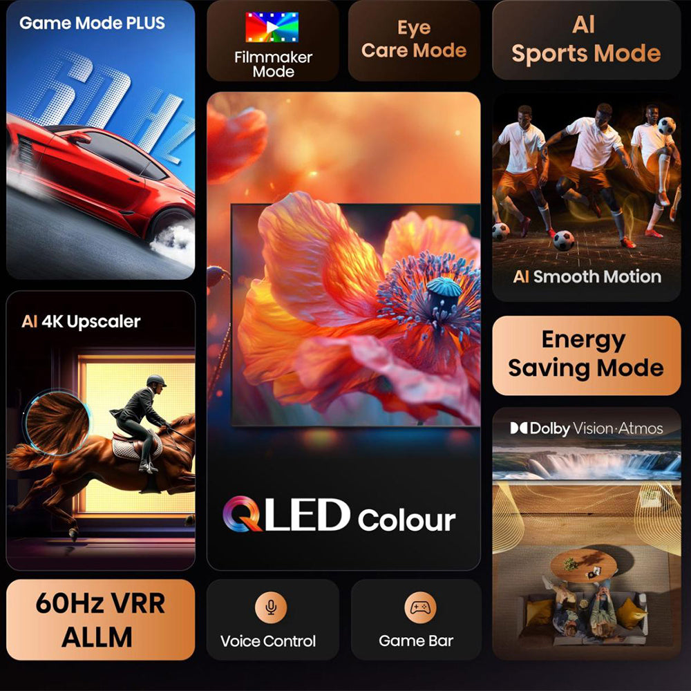 Hisense E7Q 43'' 4K Smart TV - Black | 43E71Q from Hisense - DID Electrical