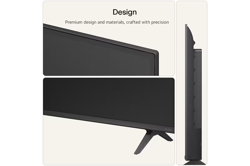 LG QNED72 43" 4K Smart TV - Black | 43QNED72B6B.AEI