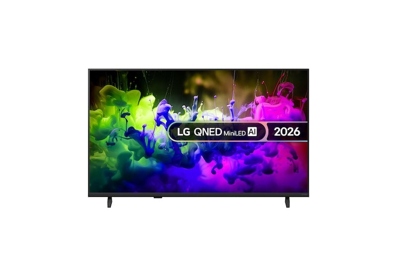LG QNED7E 43" 4K Smart TV - Black | 43QNED7EB3C.AEI