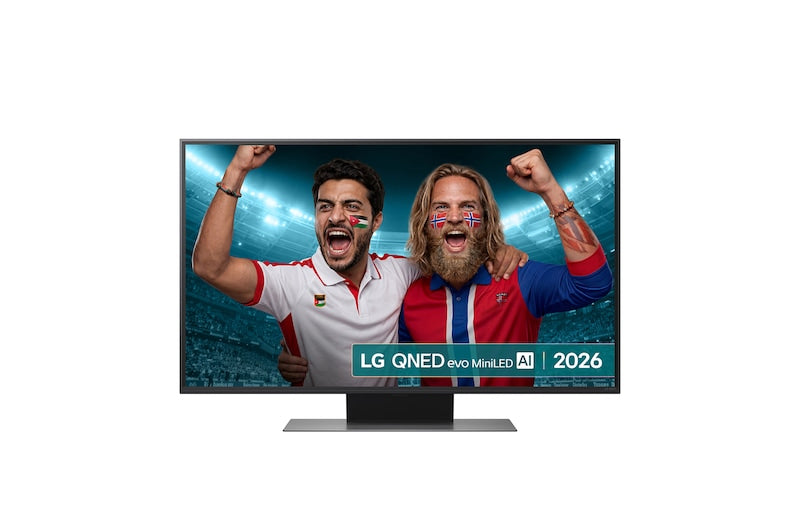 LG QNED86 43" 4K Smart TV - Black | 43QNED86B6B.AEI