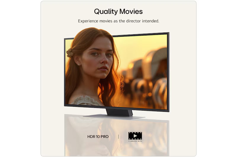 LG QNED86 43" 4K Smart TV - Black | 43QNED86B6B.AEI