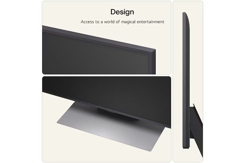 LG QNED86 43" 4K Smart TV - Black | 43QNED86B6B.AEI