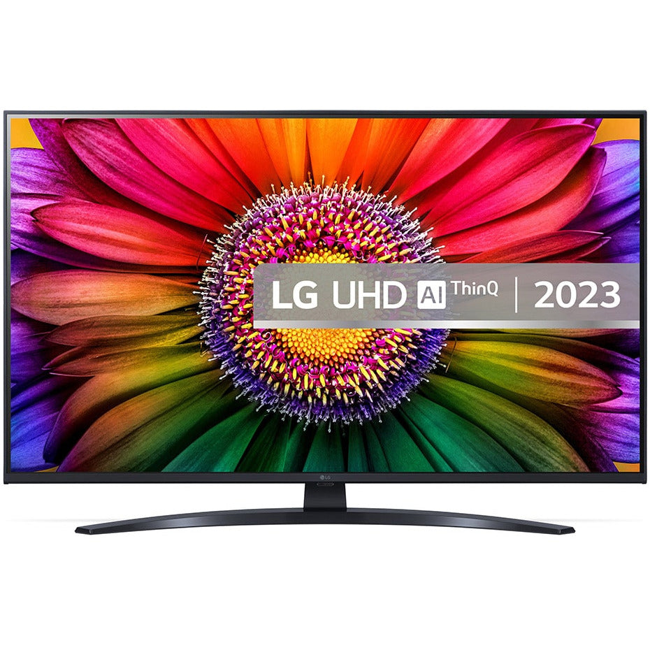 LG UR81 43" 4K UHD LED Smart TV - Black | 43UR81006LJ.AEK from LG - DID Electrical