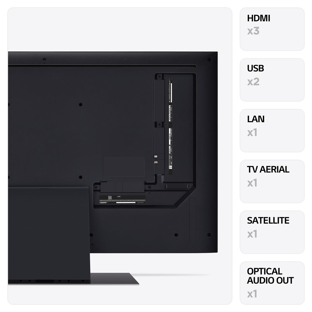 LG UR91 75&quot; 4K Ultra HD LED Smart TV - Black | 75UR91006LA.AEK from LG - DID Electrical