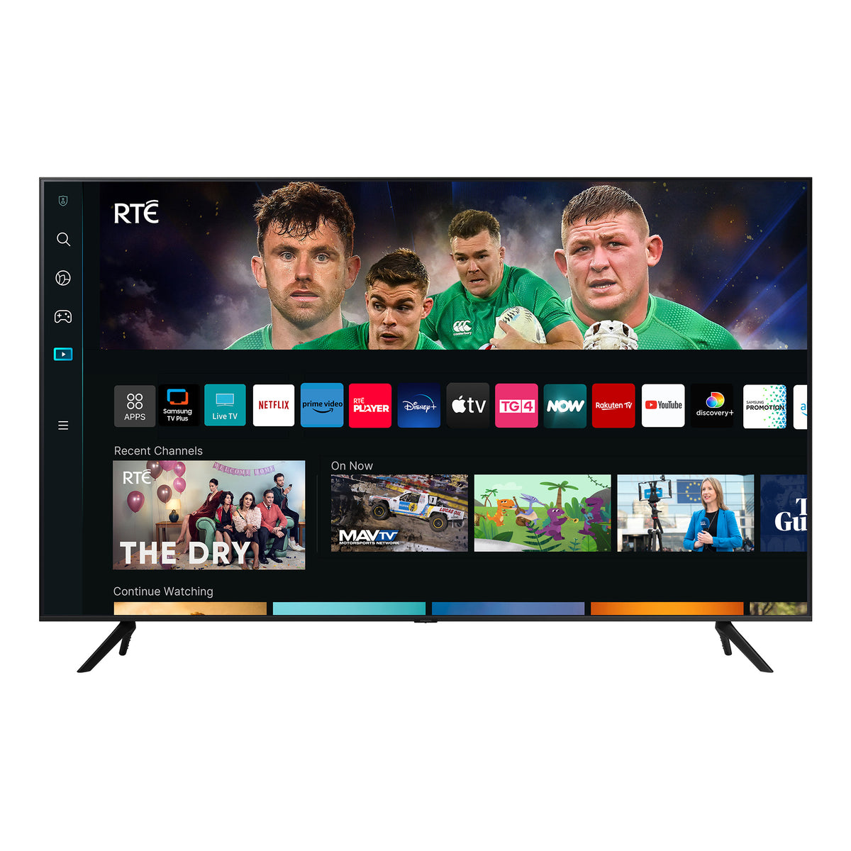 Samsung 75&quot; CU7100 UHD LED 4K HDR Smart TV - Black | UE75CU7100KXXU from Samsung - DID Electrical