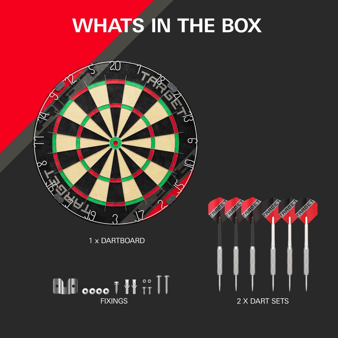 Target Darts Rift Dartboard Set | 440018