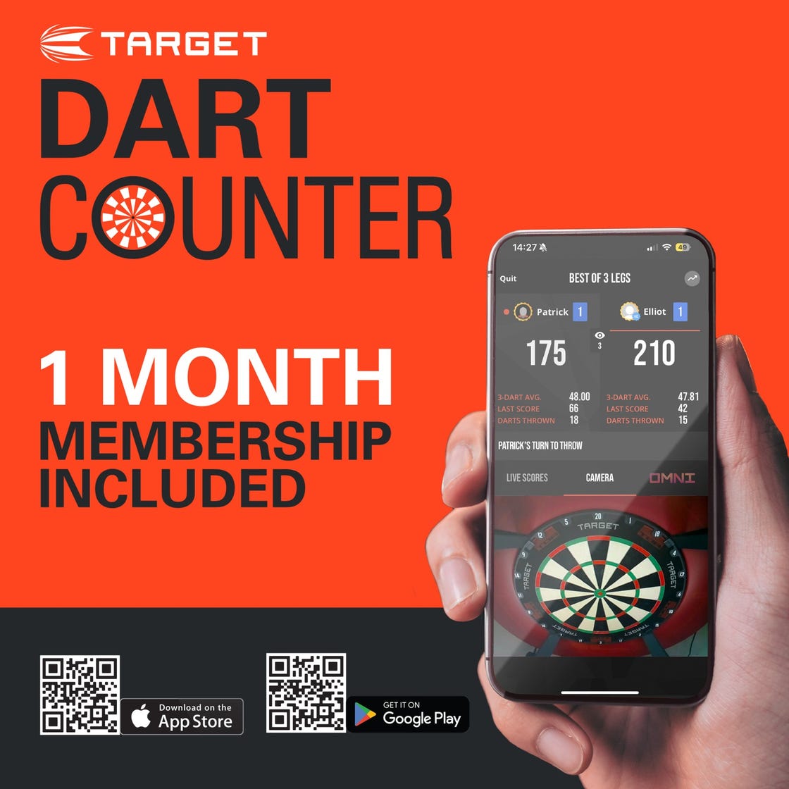 Target Darts Rift Dartboard Set | 440018