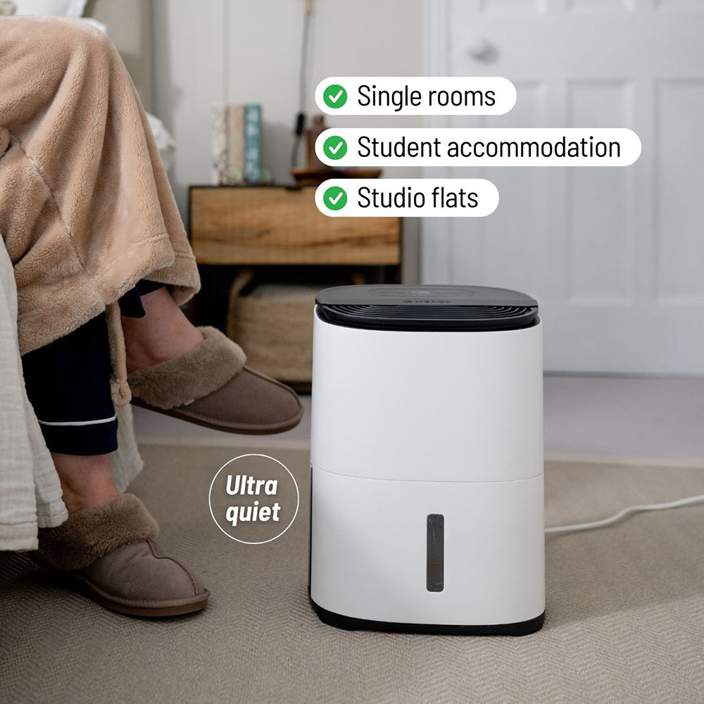 Meaco MeacoDry Arete One 6L Compact Air Purifier and Dehumidifier - White | 44002/ARETE from Meaco - DID Electrical