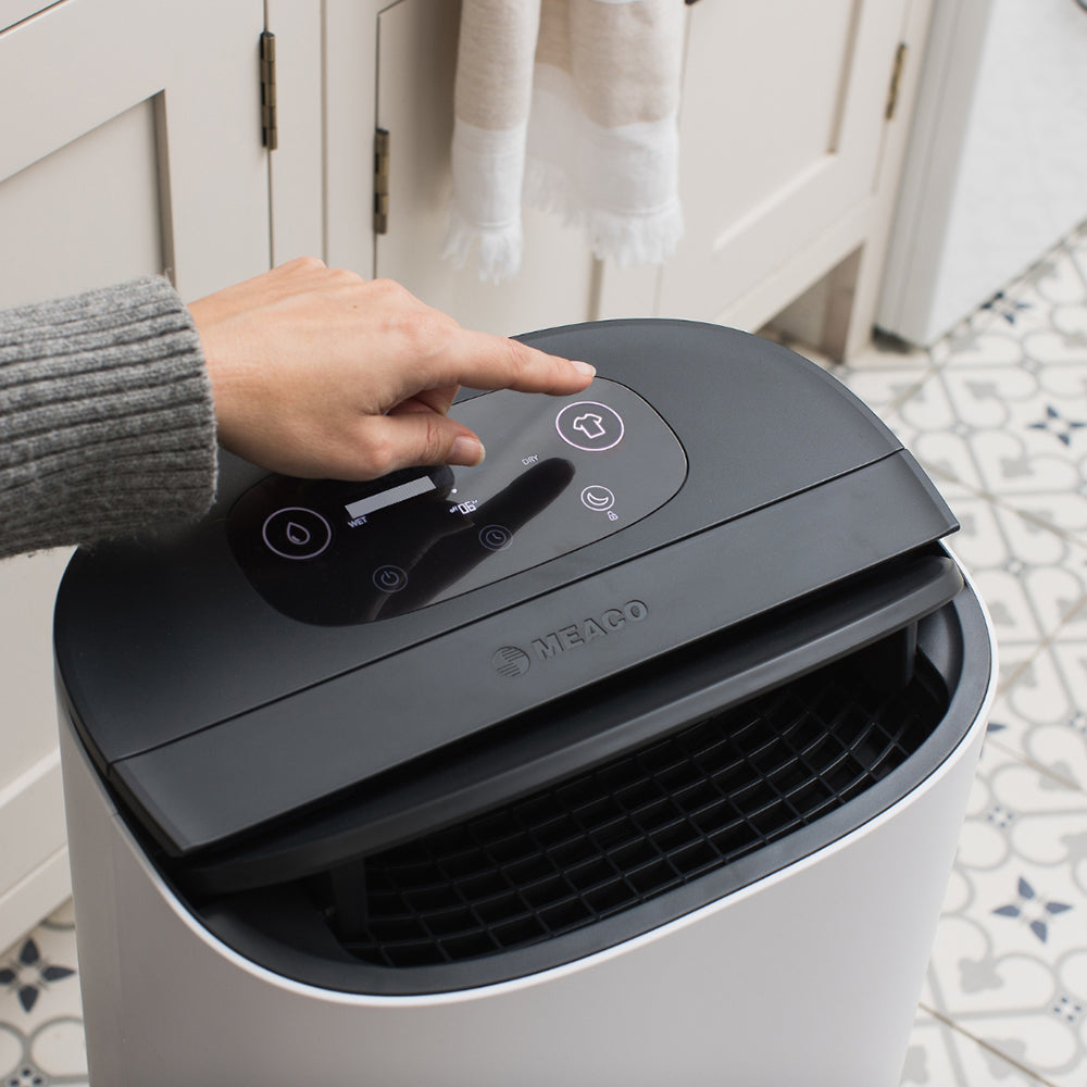 Meaco Dry Arete Two 20L Dehumidifier with Air Purifier - White | 44006/ARETE2 from Meaco - DID Electrical