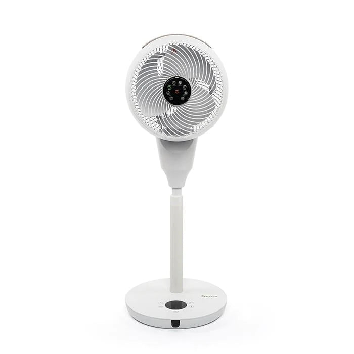 Meaco MeacoFan 1056P 10&quot; Air Circulator Pedestal Fan - White | 44019/1M from Meaco - DID Electrical
