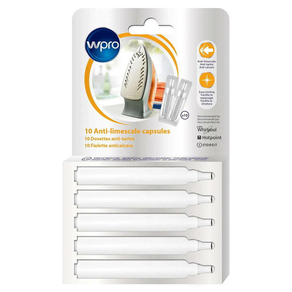 Wpro Anti Limescale Iron Descaler Capsules | 440850 from Wpro - DID Electrical