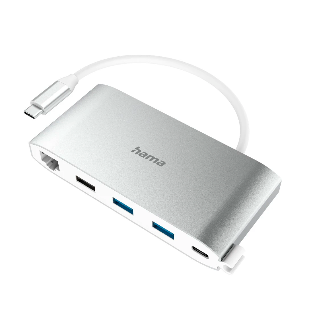 Hama USB-C Multiport Hub - Silver &amp; White | 451507 from Hama - DID Electrical