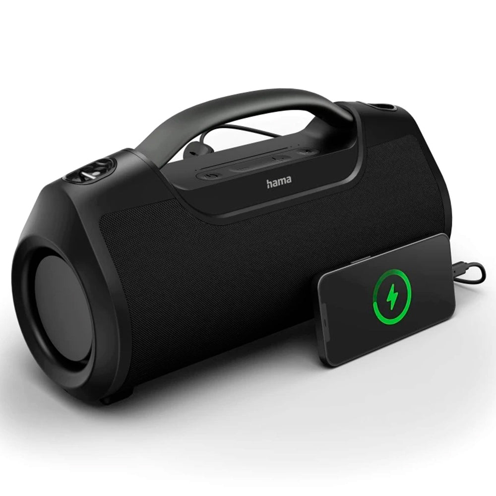 Hama SoundBarrel 60W Bluetooth Loudspeaker - Black | 455215 from Hama - DID Electrical