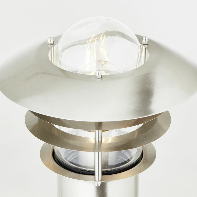 Brilliant 1 Light 60W Terrence Outdoor Path Light - Stainless Steel | 45785/82 from Brilliant - DID Electrical