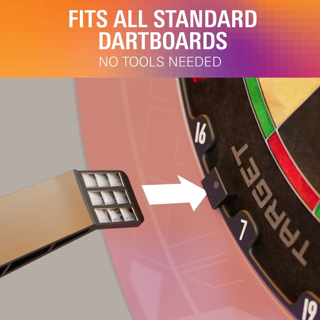 Target Darts Omni Dartboard Auto Scoring System - Black | 460011