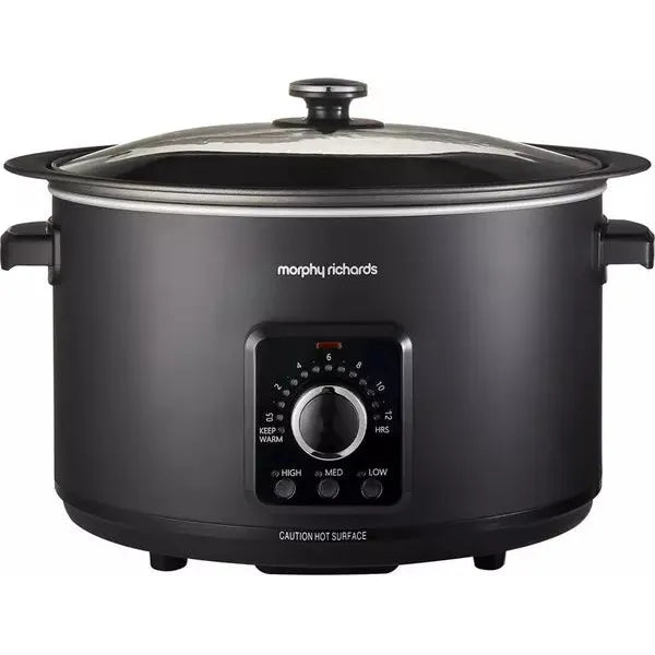 Morphy Richards 6.5L Easy Time Slow Cooker - Black | 461021 from Morphy Richards - DID Electrical