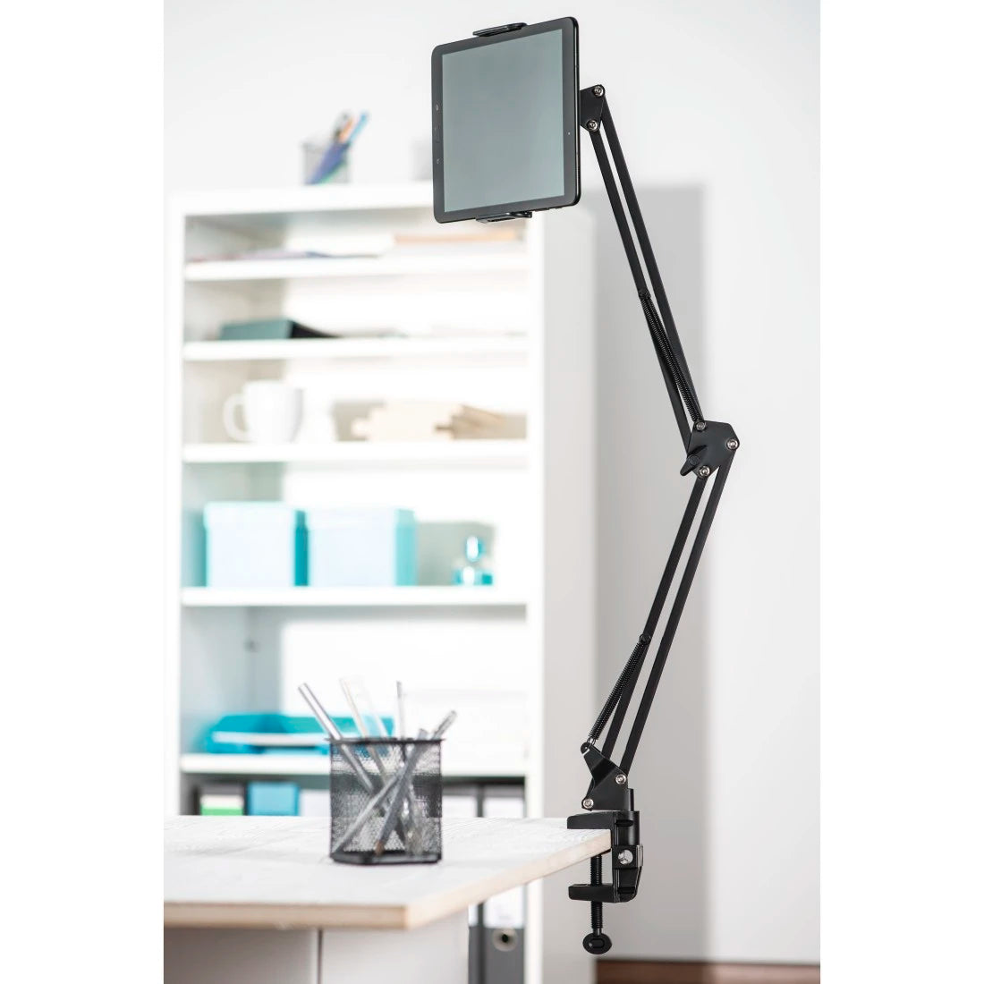 Hama Articulated Arm with 2 Joints Tablet Holder for 7 to 12&quot; Tablets - Black | 465375 from Hama - DID Electrical