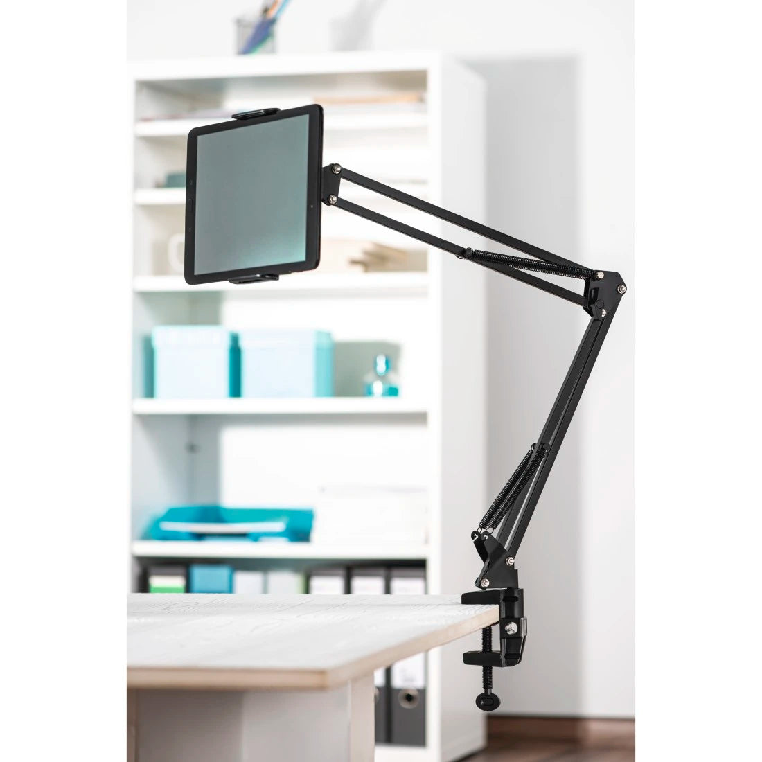 Hama Articulated Arm with 2 Joints Tablet Holder for 7 to 12&quot; Tablets - Black | 465375 from Hama - DID Electrical