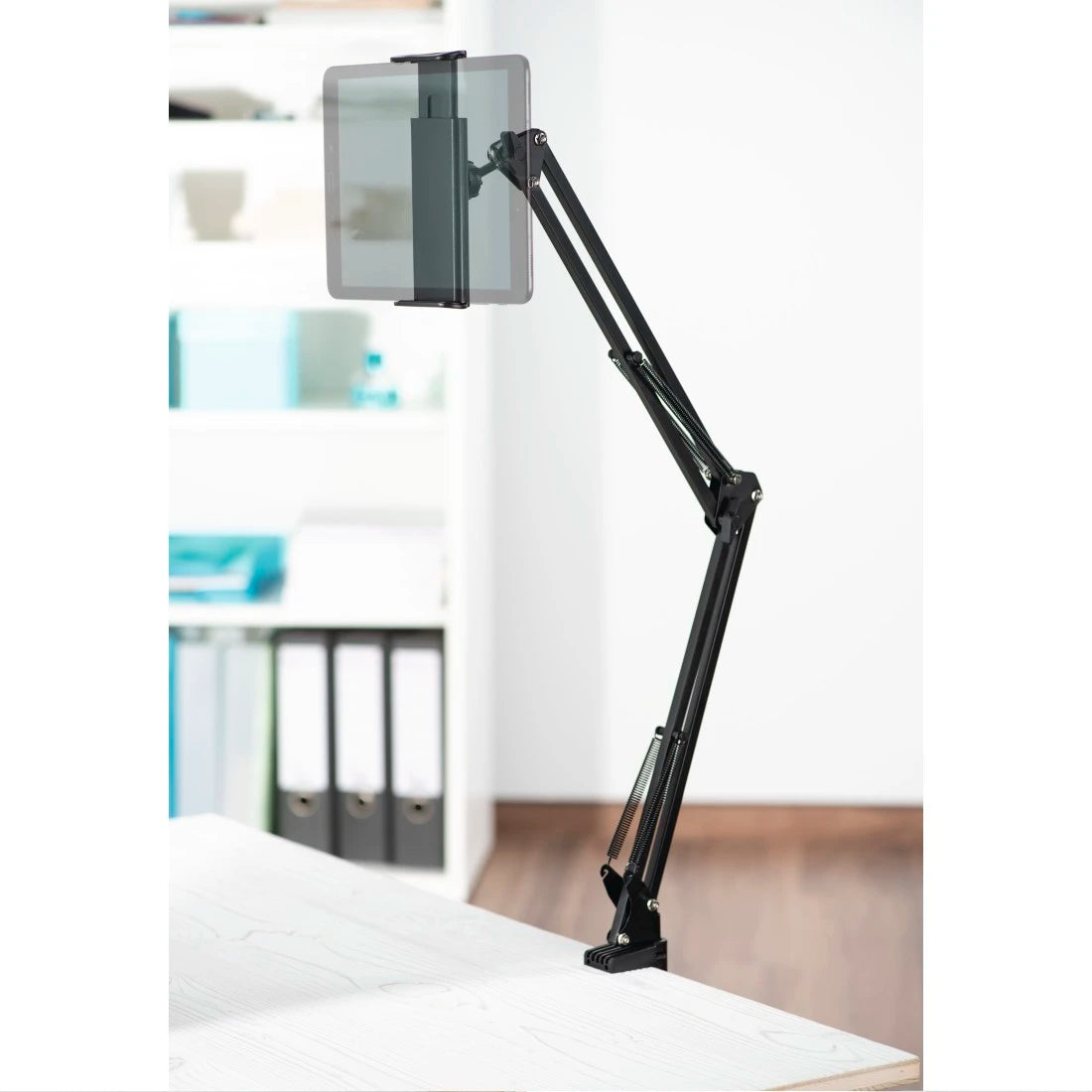 Hama Articulated Arm with 2 Joints Tablet Holder for 7 to 12&quot; Tablets - Black | 465375 from Hama - DID Electrical