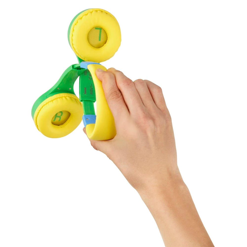 Hama Kids Guard Over-Ear Children's Wired  Headphone - Green & Yellow | 468321 from Hama - DID Electrical