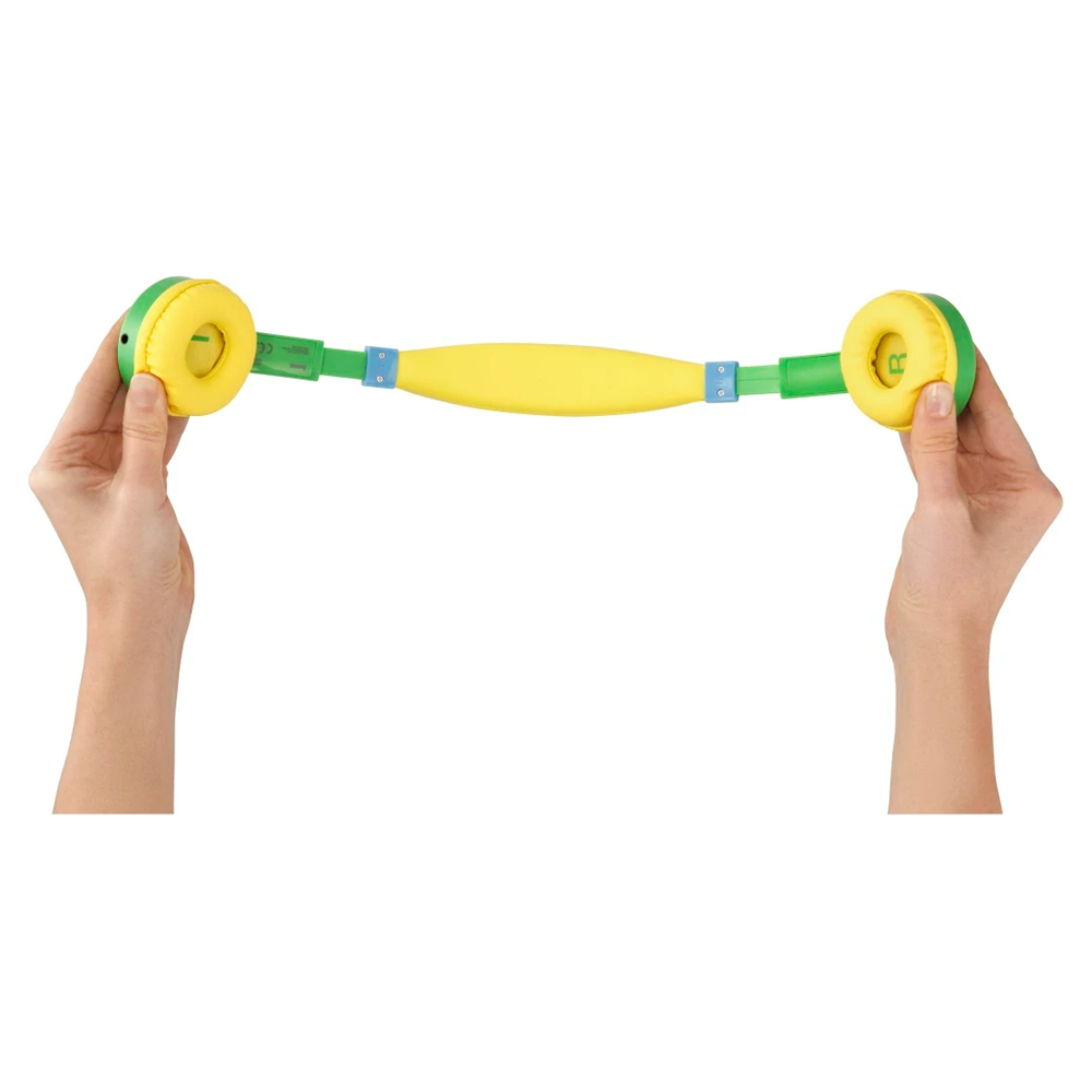 Hama Kids Guard Over-Ear Children's Wired  Headphone - Green & Yellow | 468321 from Hama - DID Electrical