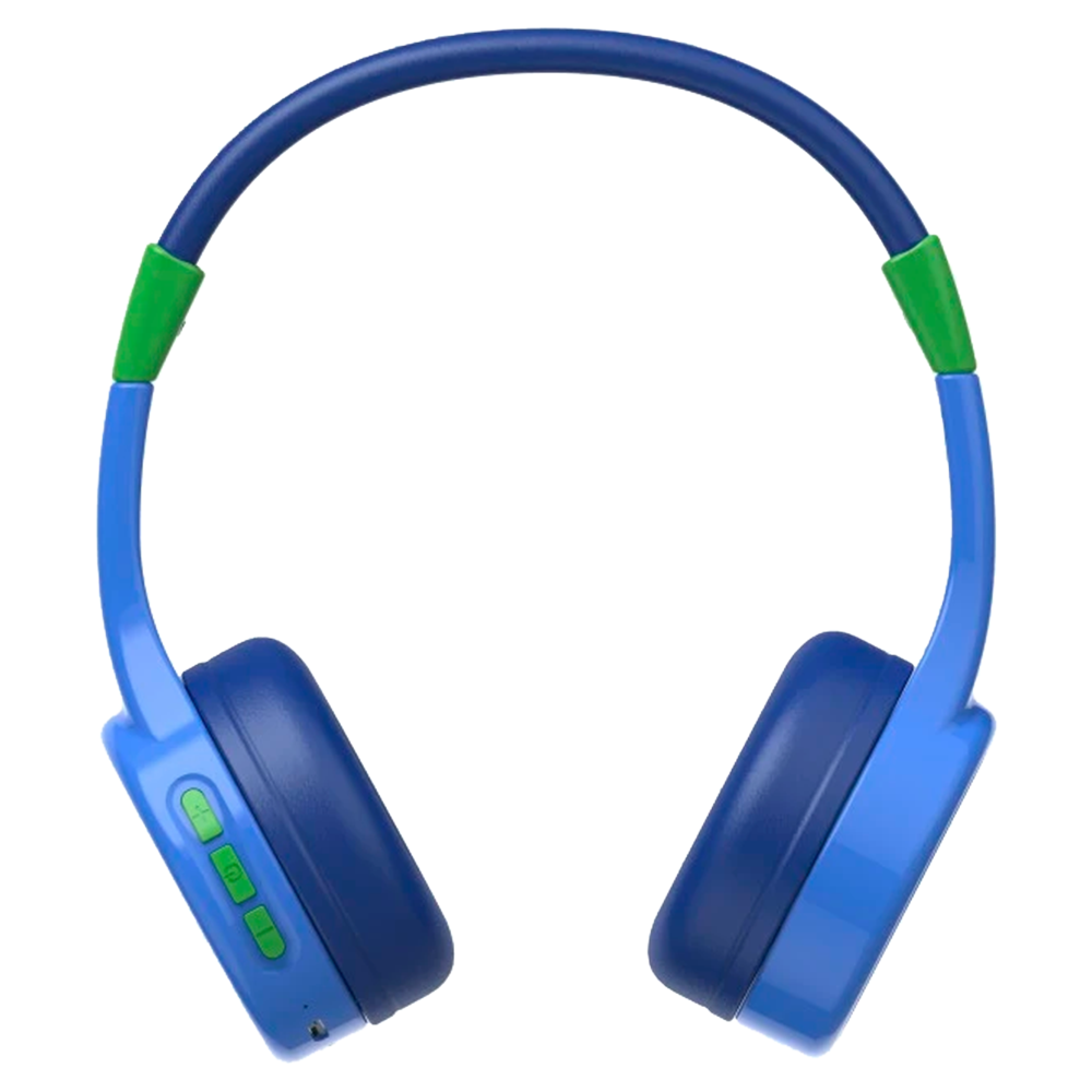 Hama Teens Guard Over-Ear Children&#39;s Bluetooth Wireless Headphone - Blue &amp; Green | 480354 from Hama - DID Electrical
