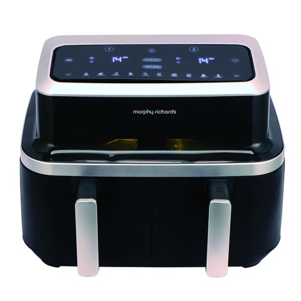 Morphy Richards 8.4L Dual Basket Air Fryer - Black | 481003 from Morphy Richards - DID Electrical