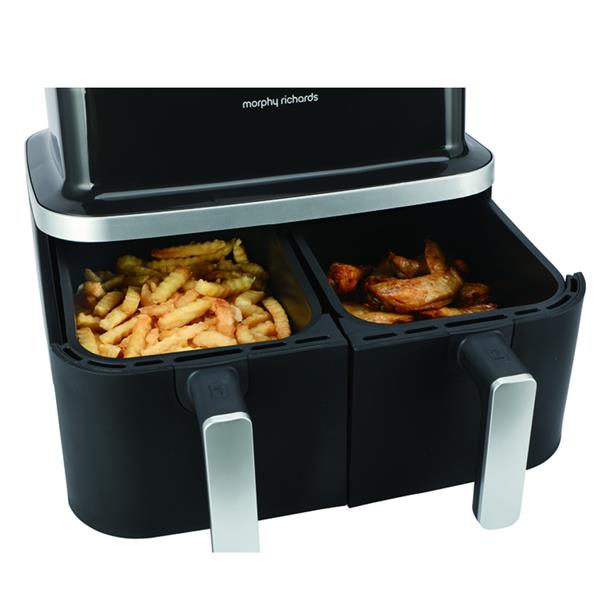 Morphy Richards 8.4L Dual Basket Air Fryer - Black | 481003 from Morphy Richards - DID Electrical